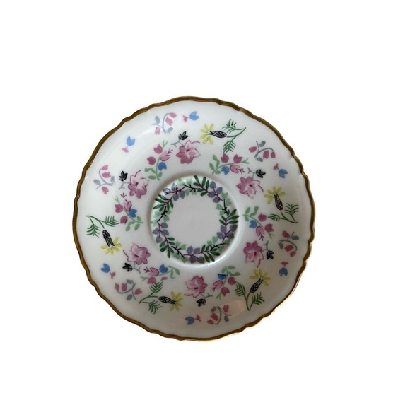 HAVILAND LIMOGES FRANCE BLUE BELL Cup & Saucer Sets X3 - Picture 8 of 12